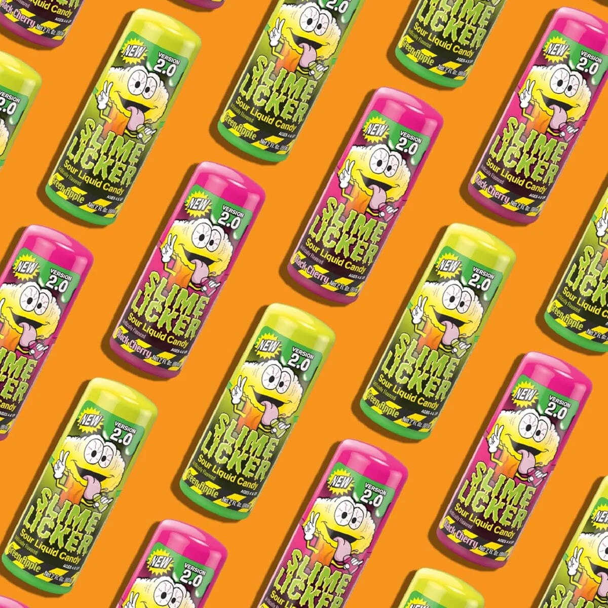 Toxic Waste: Slime Licker 2.0 Version - Green Apple & Black Cherry Roller (Ships Assorted) - Image 8