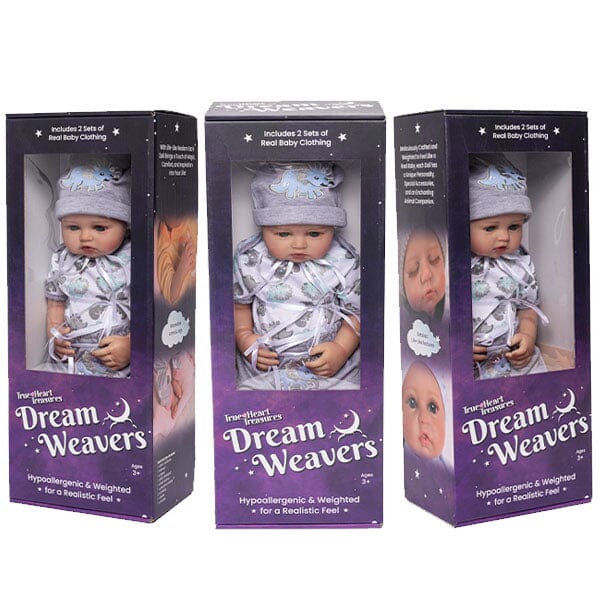 TrueHeart Treasures Dream Weavers Collection Weighted Reborn Lifelike Baby Dolls 3kg (6.61 lb) Baby Mira