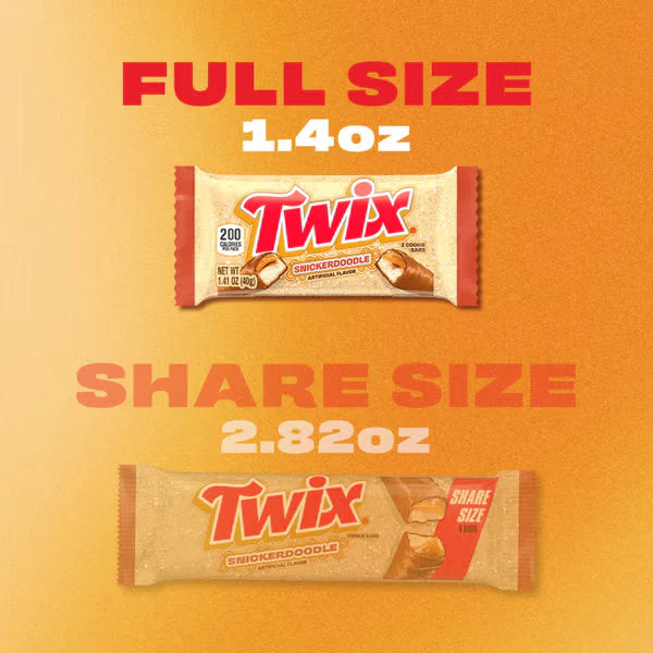 TWIX Snickerdoodle Cookie Chocolate Candy Bars, 1.4 Oz Pack - Image 3