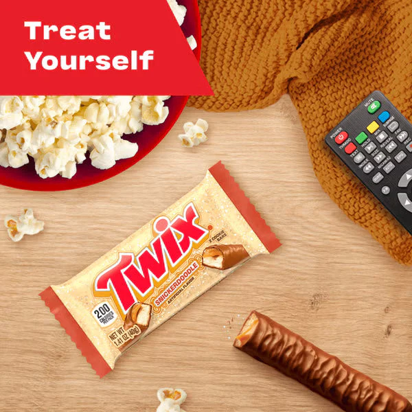 TWIX Snickerdoodle Cookie Chocolate Candy Bars, 1.4 Oz Pack - Image 4