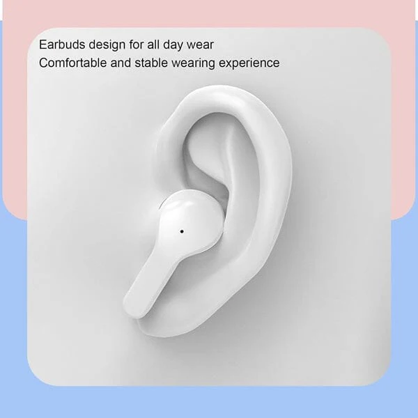 TWS - Wireless Earbuds With Digital Display and Transparent Case - Image 6