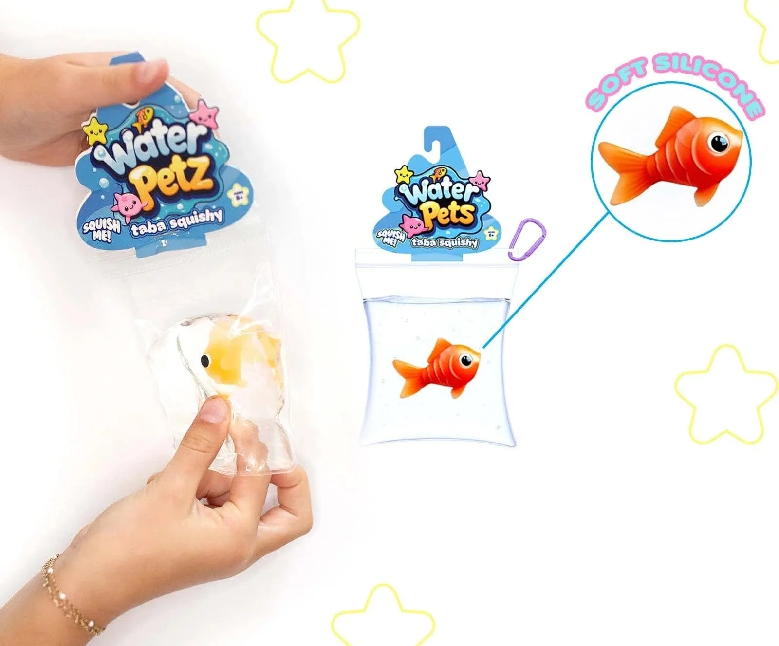 Water Pets Taba Squishies® Slime Filled Fidget Toy (1pc) Assorted Styles - Image 4
