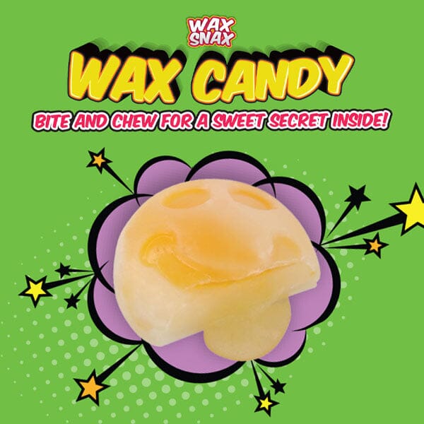 WaxSnax Tropical Fruit Flavored Chewy Gushing Wax Candy 85g (3oz) - Image 4