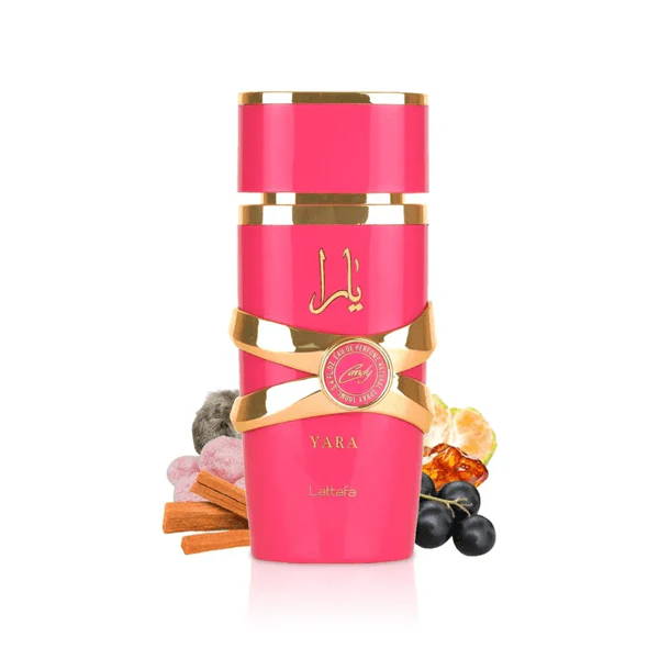 Yara by Lattafa Perfumes Candy Fragrance Spray (100mL) - Image 3
