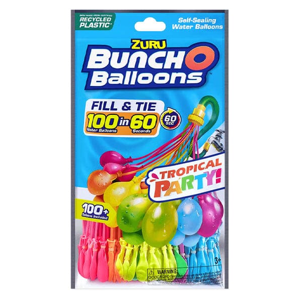 ZURU Bunch O Balloons Tropical Party Self-Sealing Water Balloons (100+ pcs) - Image 5